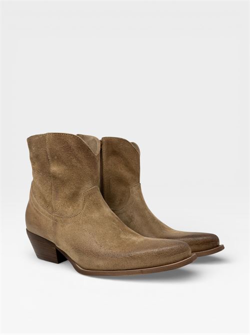 Scarpe da donna stivaletti beige in suede IL LACCIO | 1356201CROSTACARAMEL
